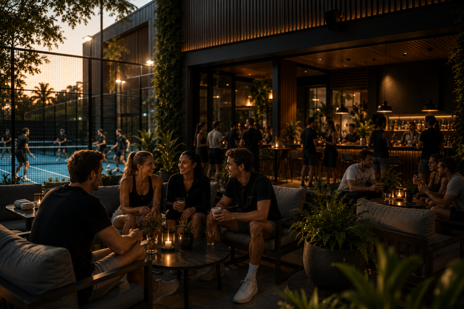 MATCH Padel Club community events and social gatherings